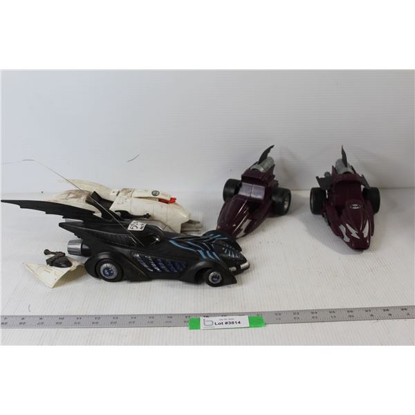 (4) Batman Cars