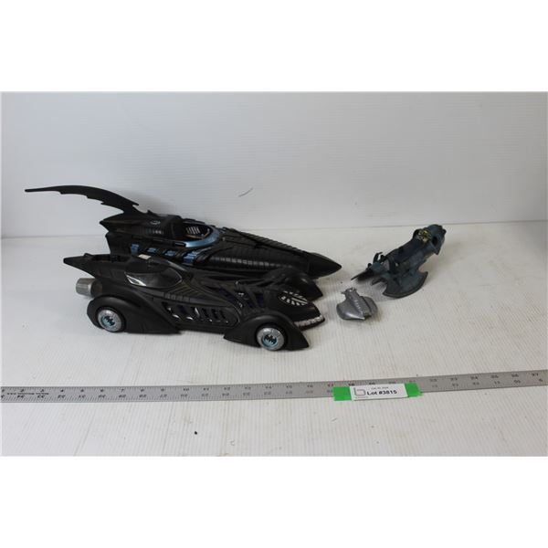 (3) Batman Vehicles