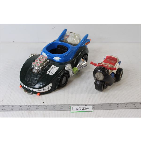 Ninja Turtle Leonardo Car, Toy Bike