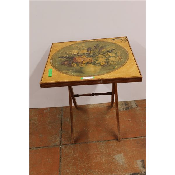 * Folding Card Table - 26" x 26" x 27"
