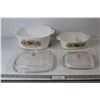 Image 1 : (2) Casserole Dishes with Lids