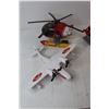 Image 5 : (3) Tonka Toy Helicopters, Tonka Toy Plane, Tonka Toy Truck, Model Airplane