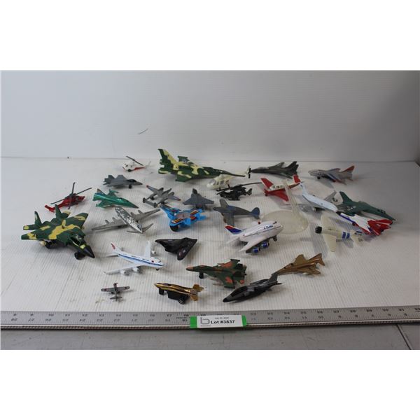 Assorted Model/Toy Airplanes and Helicopters