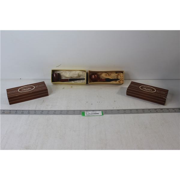 (2) HardCastle's Crown Smoking Pipes