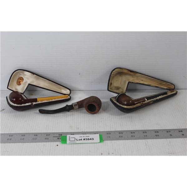 (3) Smoking Pipes