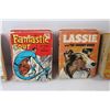 Image 3 : (5) Books - The Fantastic Four In The House of Horrors, Lassie And The Shebbie Sheik, King of The Ro