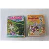 Image 2 : (10) Books - Donald Duck In Volcano Valley, (4) Bugs Bunny and Klondike Gold, Lassie Old One Eye