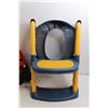 Image 4 : Incomplete Potty Training Seat w/Ladder & Black Ice Roller Blades (Size Unknown)