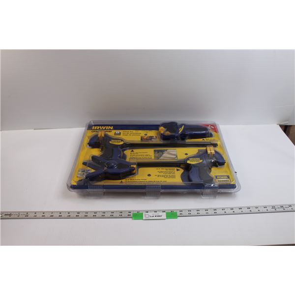 (8 pc) Irwin Quick Grip Clamp Set - NIP