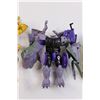 Image 3 : Transformers Beast Wars - Optimus Primal, Predacon Megatron, Cheetor, Finback Shell (As is Condition