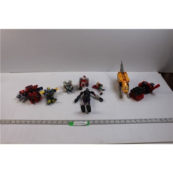 Transformers, Power Rangers Action Figures & Other
