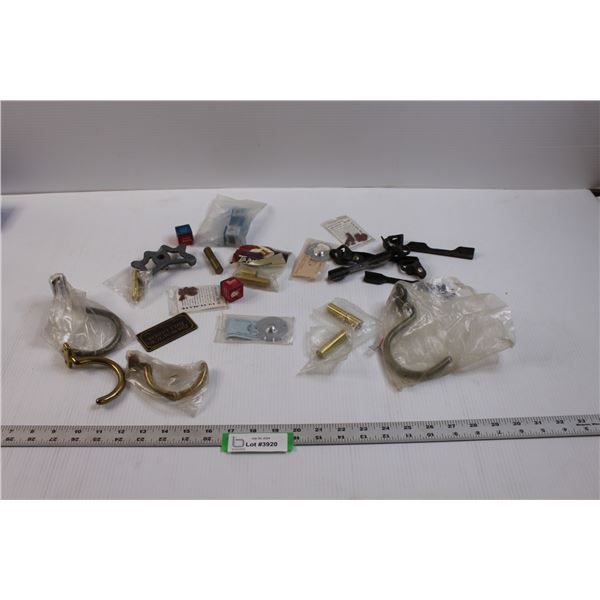 Various Billiard Supplies - Chalk, Table Hooks, Tip Shapers, Tip-Piks etc.