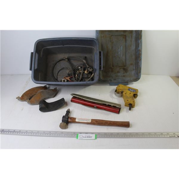 7 Hole Punch - Tote - Timing Gun - Auto Body Hammer - Misc. Items