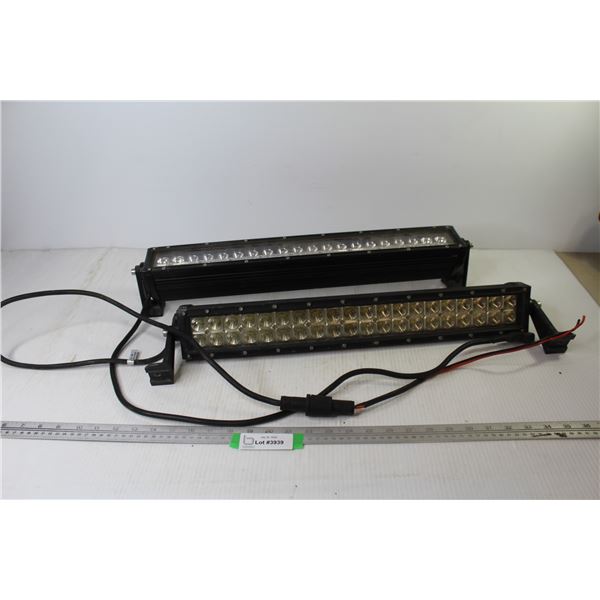 (2) LED Shop Lights (plug ends missing - untested)