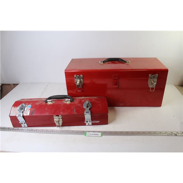 (2) Empty Tool Boxes