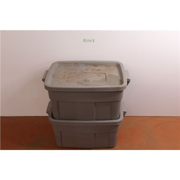 *(2) Totes w/Lids