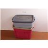 Image 1 : *(2) Totes w/Lids