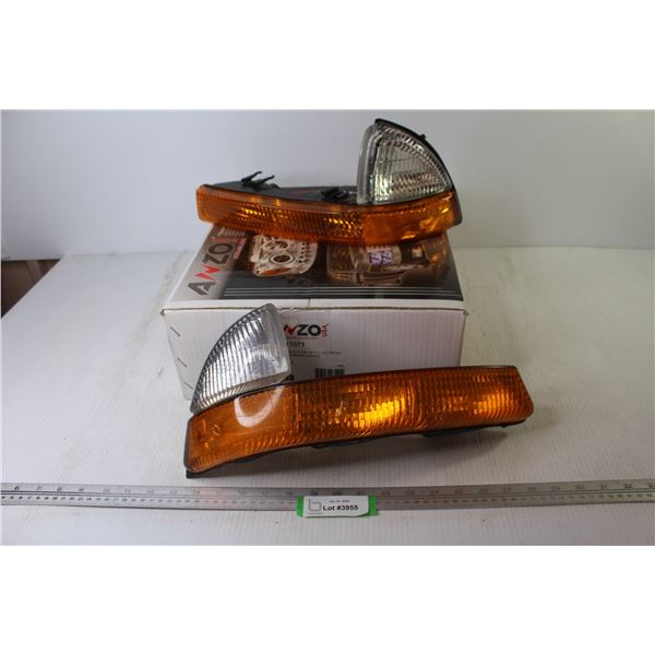 Dodge Dakota / Duranngo 97-04 /98-03 LED Front Amber Signal Lights