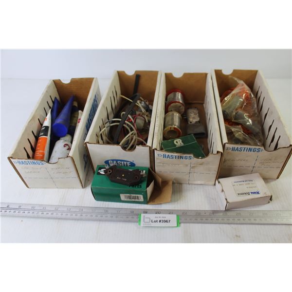 Lubricant Tubes - Ignition Switch - Oil Gauge - Cement Tubes - Solder - Oil Seals - Auto Parts