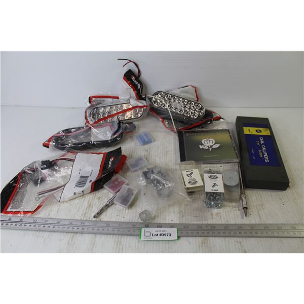 Truck-lite Led Lights - Screws - Fuses - Fleetwood Mac CD - Dial Calipers