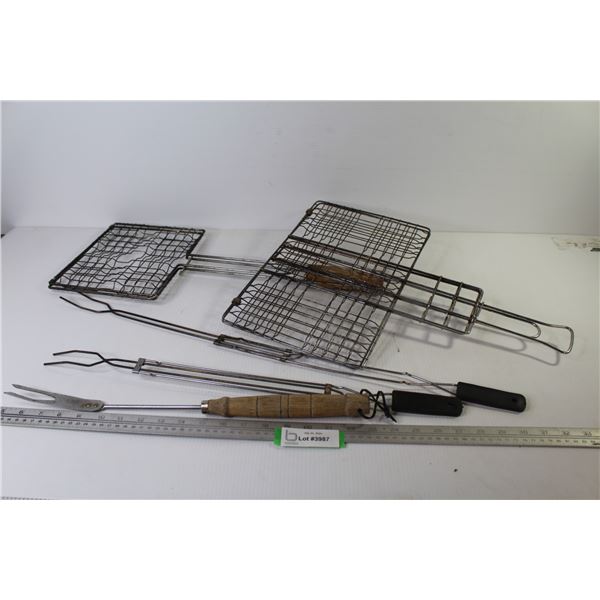 Campfire Roasting Sticks & Wire Roasters