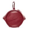Image 4 : Saint Laurent YSL Burgundy Smooth Leather Talitha Bucket Bag