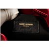 Image 7 : Saint Laurent YSL Burgundy Smooth Leather Talitha Bucket Bag