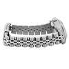 Image 8 : Rolex Ladies Stainless Steel Quickset Silver Index Dial Smooth Bezel Jubilee Ban