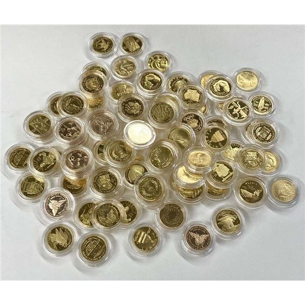 (4) Random United States Modern Gold $5 Commemorative