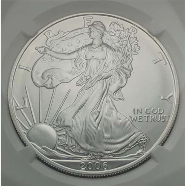 2006 American Silver Eagle NGC MS69