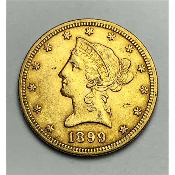 1899 Gold $10 Liberty Head