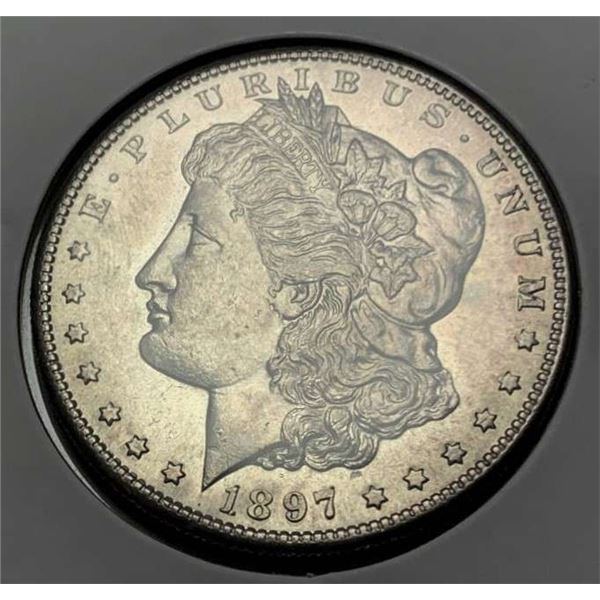 1897-S Morgan Silver Dollar MS62