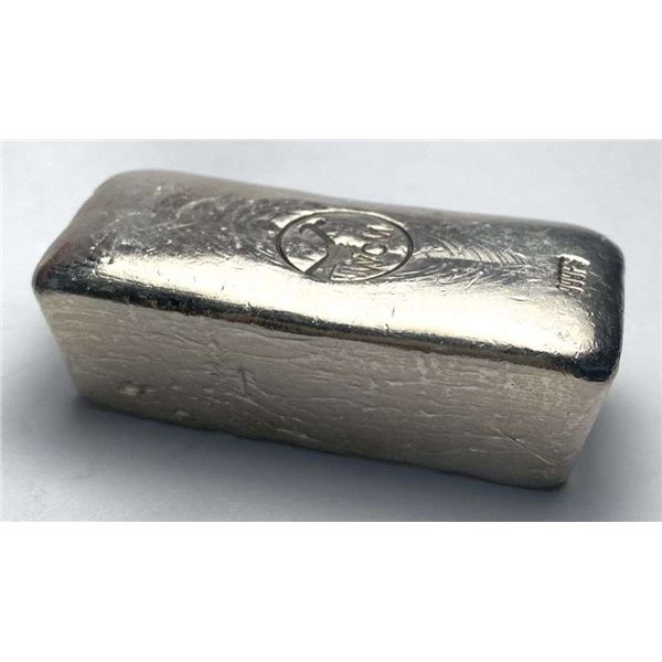 Vintage Poured WCM 6.2 ozt .999 Silver Bar