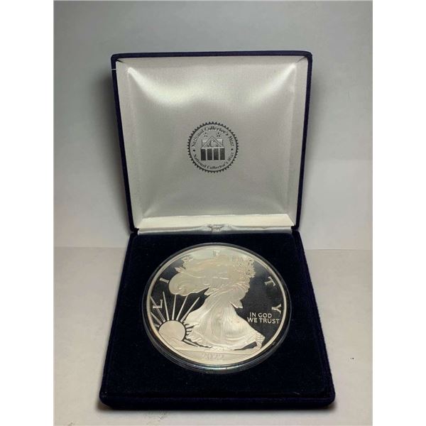 Giant (1) Pound 2022 American Eagle Design Proof .9999 Silver