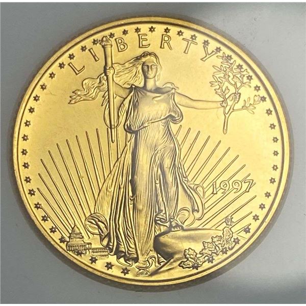 1997 American $10 Gold Eagle 1/4th ozt Today's Grade MS69