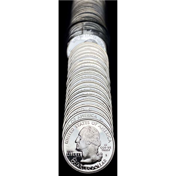 Roll (40-coins) Proof 90% Silver Modern State Quarters