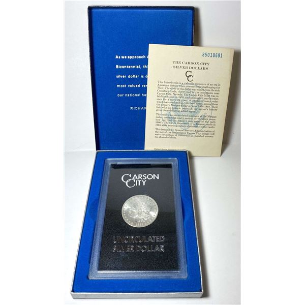 1885-CC Morgan Silver Dollar MS64 GSA