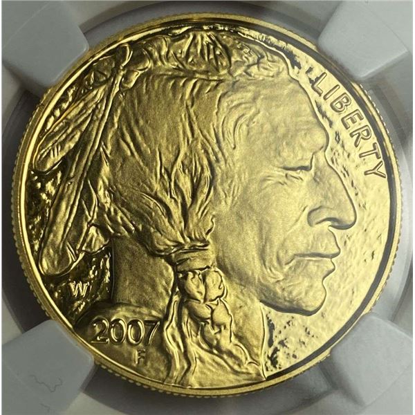 Last Minute! 2007-W American $50 Buffalo 1 ozt .9999 Gold NGC PF70 Ultra Cameo