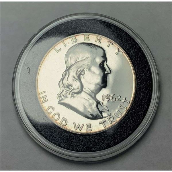 1962 Franklin Silver Half Dollar PF68
