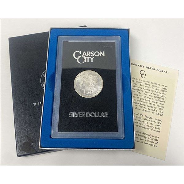 1884-CC Morgan Silver Dollar MS64 GSA
