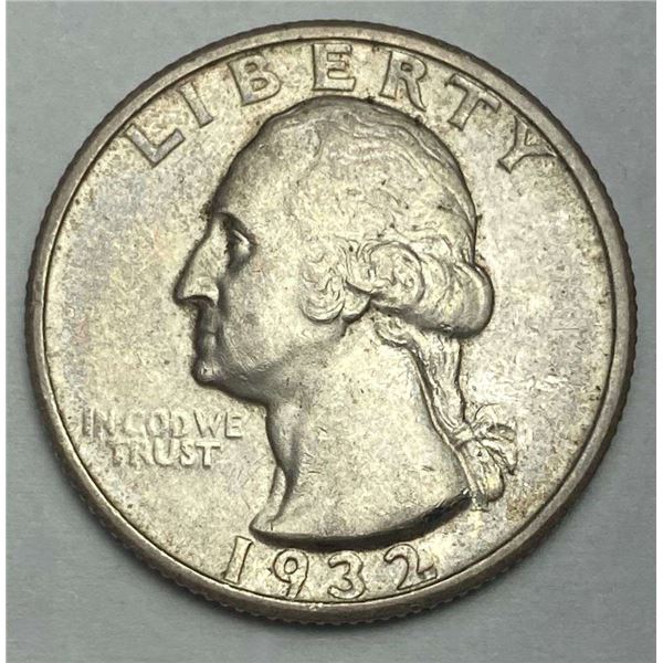 1932-S Washington Silver Quarter AU