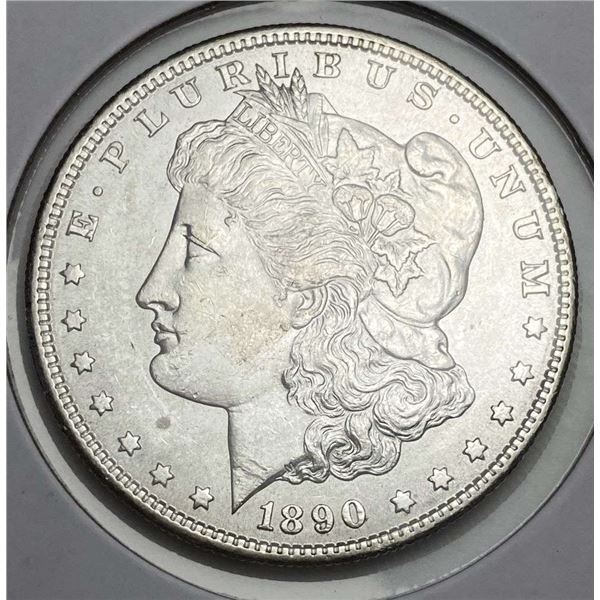1890-S Morgan Silver Dollar MS63