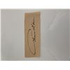 Image 1 : Thomas Edison original signature