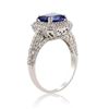 Image 2 : 2.26CT TANZANITE & 1.01CTW DIAMOND 14K GOLD RING