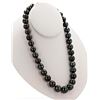 Image 1 : 11MM TO 14MM TAHITIAN PEARL 14K GOLD NECKLACE