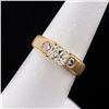 Image 3 : 1.00CT YELLOW CENTER DIAMOND 18K GOLD RING 1.29CTW