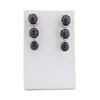 Image 2 : 43.81CTW SAPPHIRE & 1.88CTW DIA 14K GOLD EARRINGS