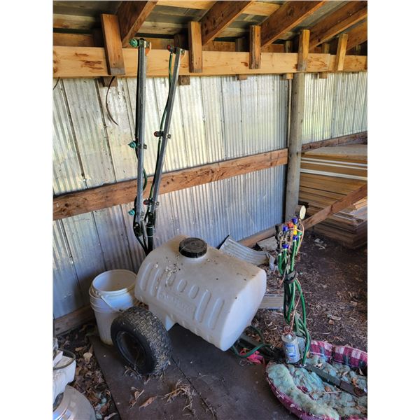 Spray-Tech 120-litre Sprayer, works