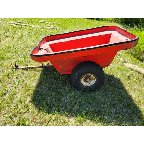 Trike Trailer, fiberglass, 2-wheel axle