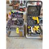 Image 1 : Elect. Impact 1/2", DeWalt elec. drill, and DeWalt cordless drill complete with charger.